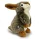 Bild von Hase Kuscheltier Kaninchen Häschen Feldhase sitzend Plüschtier KATHI   