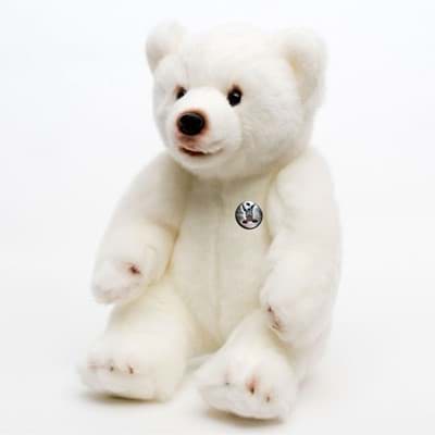 Bild von Eisbär MARUSCHKA Teddy 30 cm Polarbär Kuscheltier Plüschtier