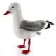 Bild von Möwe PREMIUM Plüschtier Seemöwe Vogel grau weiß stehend Dekotier NILS