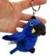 Bild von Hyazinthara Schlüsselanhänger Papagei blau Vogel Plüsch Kuscheltier Anhänger RIO