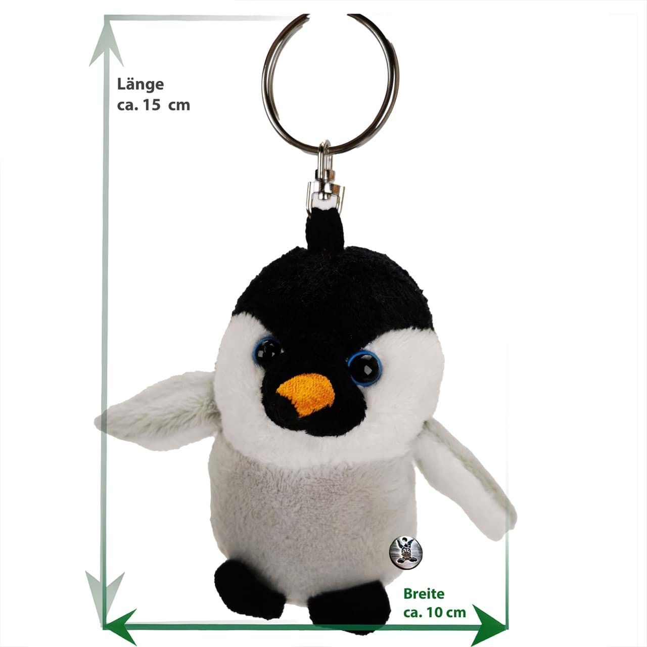 Pinguin PIT Kuscheltier Anhänger Schlüsselanhänger Plüschtier