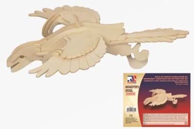 Bild von 3D Puzzle Archaeopteryx Flugsaurier Dinosaurier aus Holz 