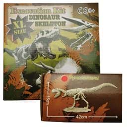 Bild von Ausgrabungsset T-Rex Dinosaurier Skelett Tyrannosaurus 42 x 15 cm