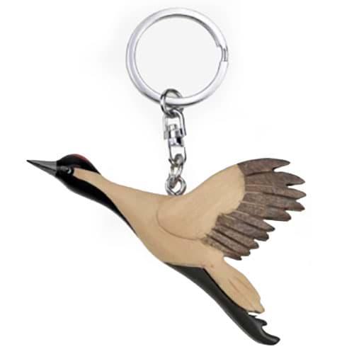 . Schlüsselanhänger Schlüsselring Schlüsselband Tier Tiere Anhänger  Pinguin Taschenanhänger aus Holz