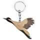 Bild von Kranich Reiher Vogel Schlüsselanhänger Taschenanhänger aus Holz 