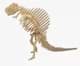 Bild von 3D Puzzle Spinosaurus Dinosaurier Skelett aus Holz 