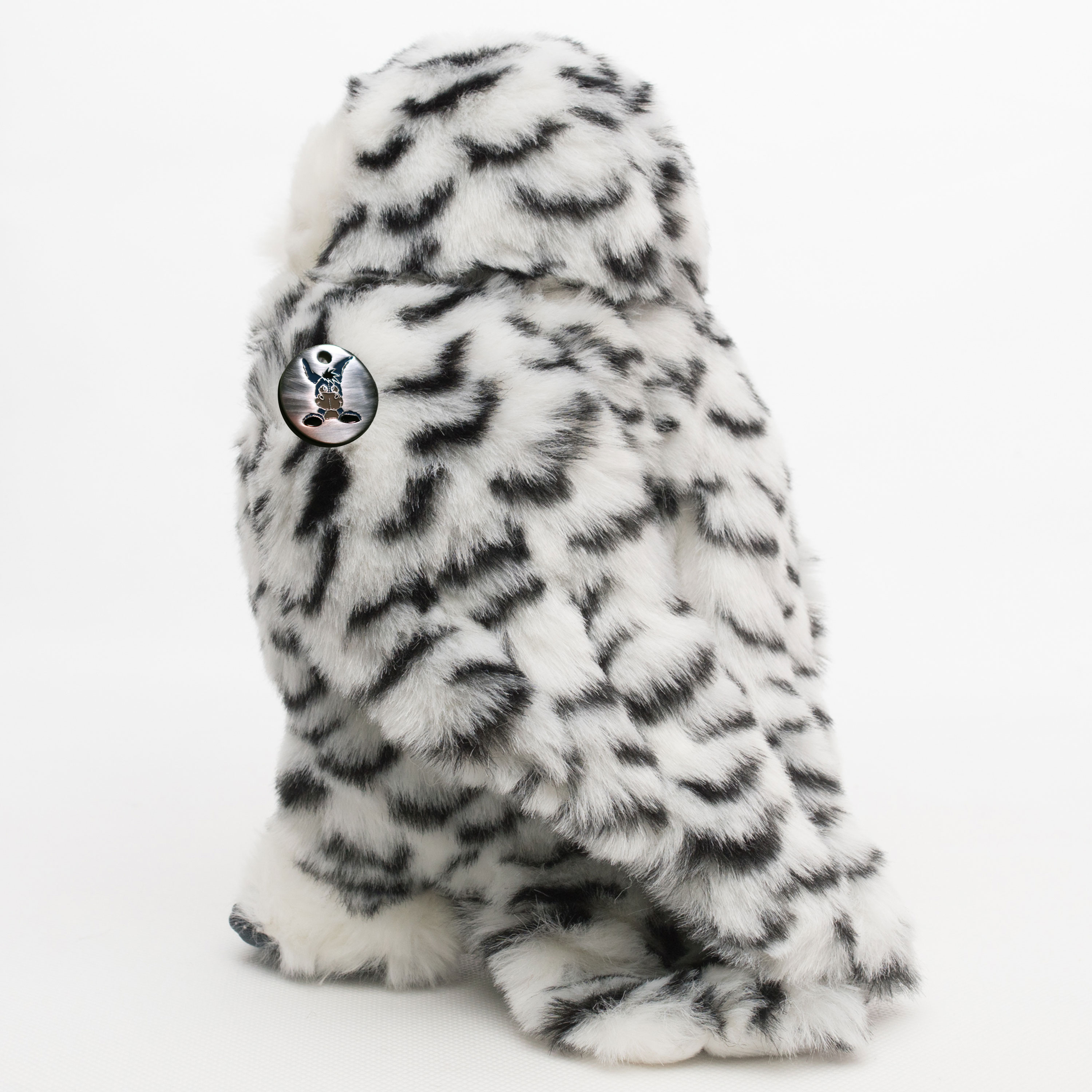 Schneeeule Kuscheltier Eule weiß 28 cm mit drehbarem Kopf Plüschtier TYTO 