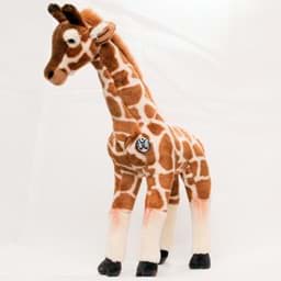 Bild von Giraffe Kuscheltier 45 cm hoch Netzgiraffe Steppengiraffe Plüsch * TIMBO