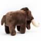 Bild von Mammut Kuscheltier 23 cm dunkelbraun Plüschtier Urzeitelefant ETHAN 