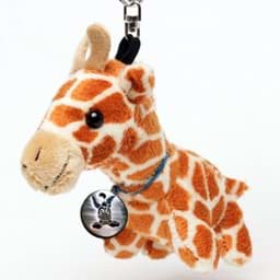 Bild von Giraffe Schlüsselanhänger Plüsch Kuscheltier Anhänger OGGY
