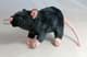 Bild von Maus Kuscheltier Ratte grau 29 cm Plüsch Nagetier REANO