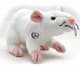 Bild von Maus Kuscheltier Ratte weiß 29 cm Plüsch Nagetier MINNIE 