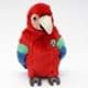 Bild von Papagei Kuscheltier rot Ara Plüschtier 25 cm hoch * KIKKI 