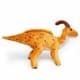 Bild von Dinosaurier Parasaurolophus Kuscheltier 35 cm orange Plüschtier PAYA
