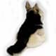 Bild von Schäferhund Kuscheltier sitzend - Plüschtier Hund RIN TIN TIN