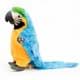Bild von Papagei Kuscheltier gelb blau Plüschtier Gelbbrustara 27 cm hoch * KAIKO