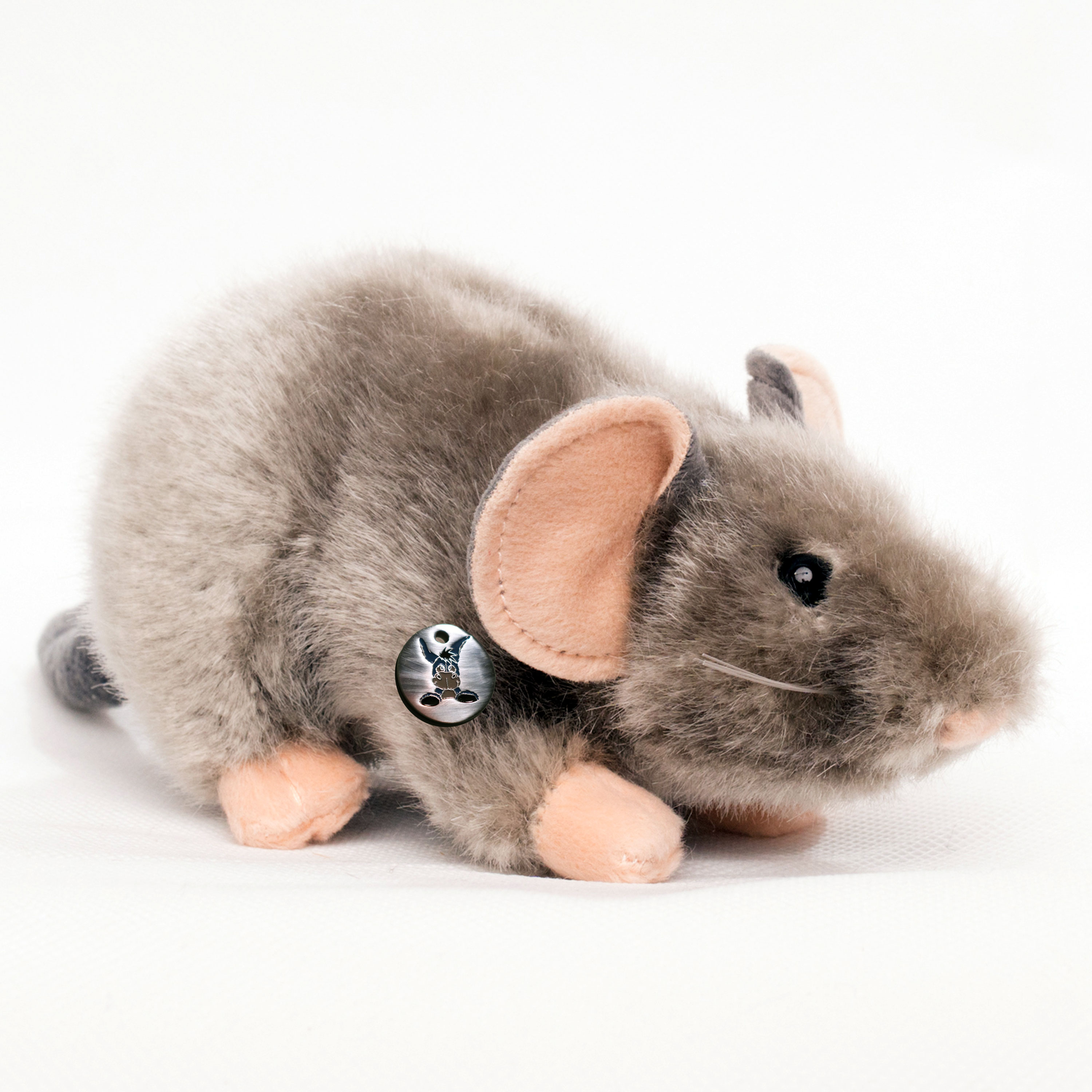 Jahr der Ratte Maskottchen 2020 Maus Plüsch Puppe weiches Stofftier C9T8 