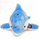 Bild von Delfin Kuscheltier blau Fisch Delphin Tümmler Plüschtier DELGO