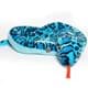 Bild von Schlange Kuscheltier blau mit Rassel XXL 250 cm Python Anaconda Boa Plüschtier SAPHIRA