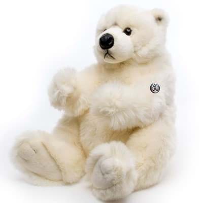 Bild von Eisbär MARUSCHKA Teddy Polarbär Kuscheltier Plüschtier