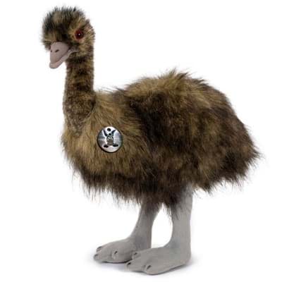 Bild von Emu Kuscheltier Vogel Laufvogel stehend PREMIUM Plüschtier Strauß LOTTE  