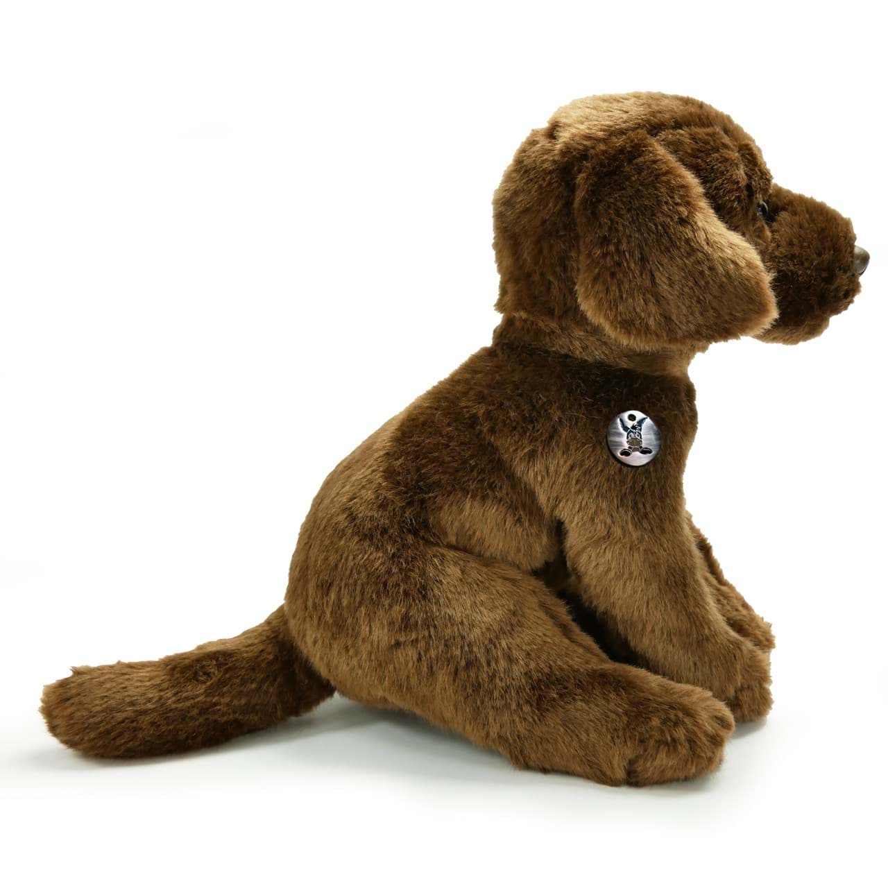 brauner Labrador JAMBA sitzend 24 cm Plüschhund Plüschtier Kuscheltier Hund 