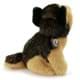 Bild von Schäferhund Kuscheltier sitzend 12 cm - Plüsch Hund LEXI 