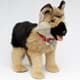 Bild von Schäferhund Kuscheltier Hund stehend mit Halsband Plüschtier DONA 