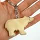 Bild von Eisbär Polarbär Anhänger Schlüsselanhänger Taschenanhänger aus Holz 