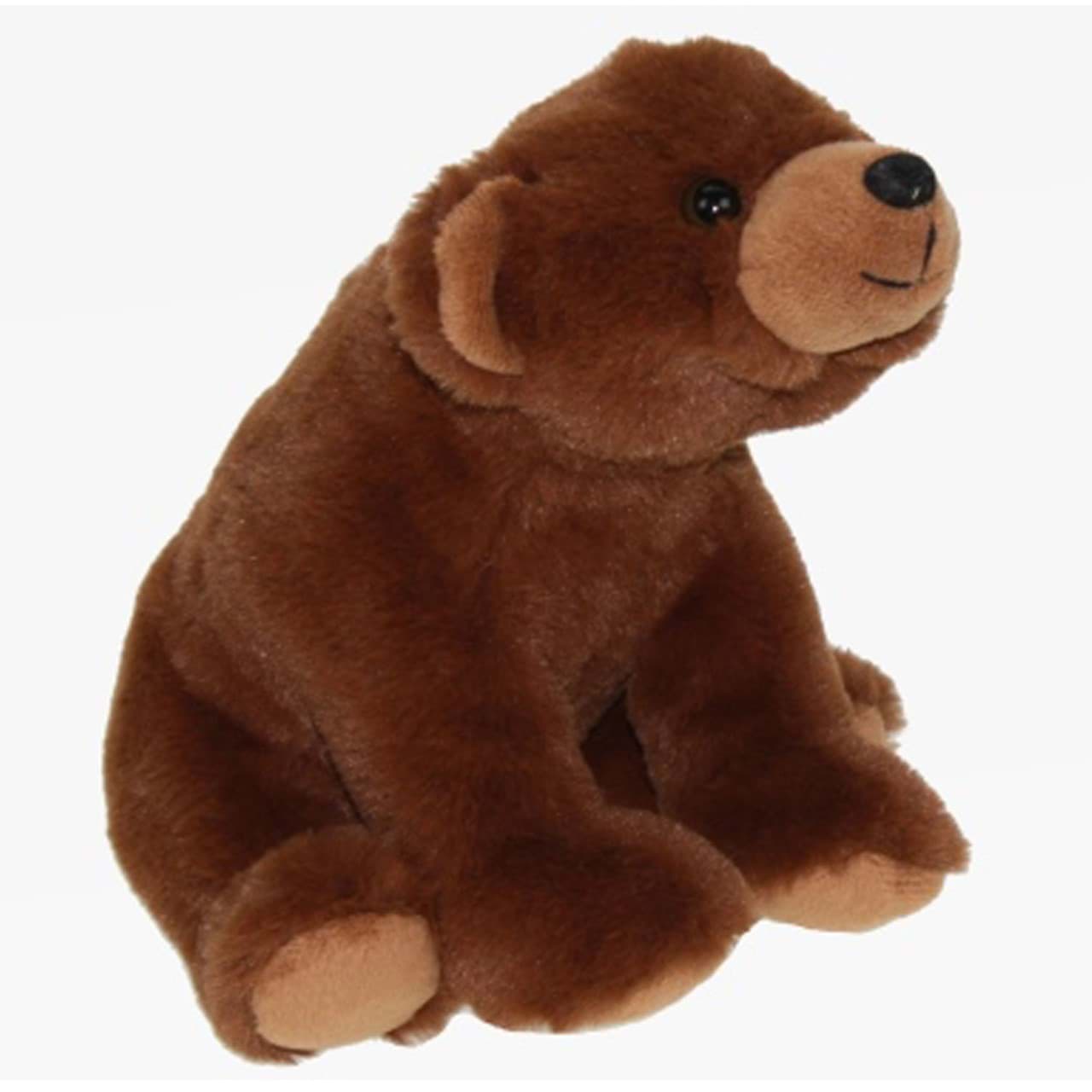 Kuschlicher weicher Bär mit Spieluhr  Bären Braunbär Figur Teddybär Dekobär 