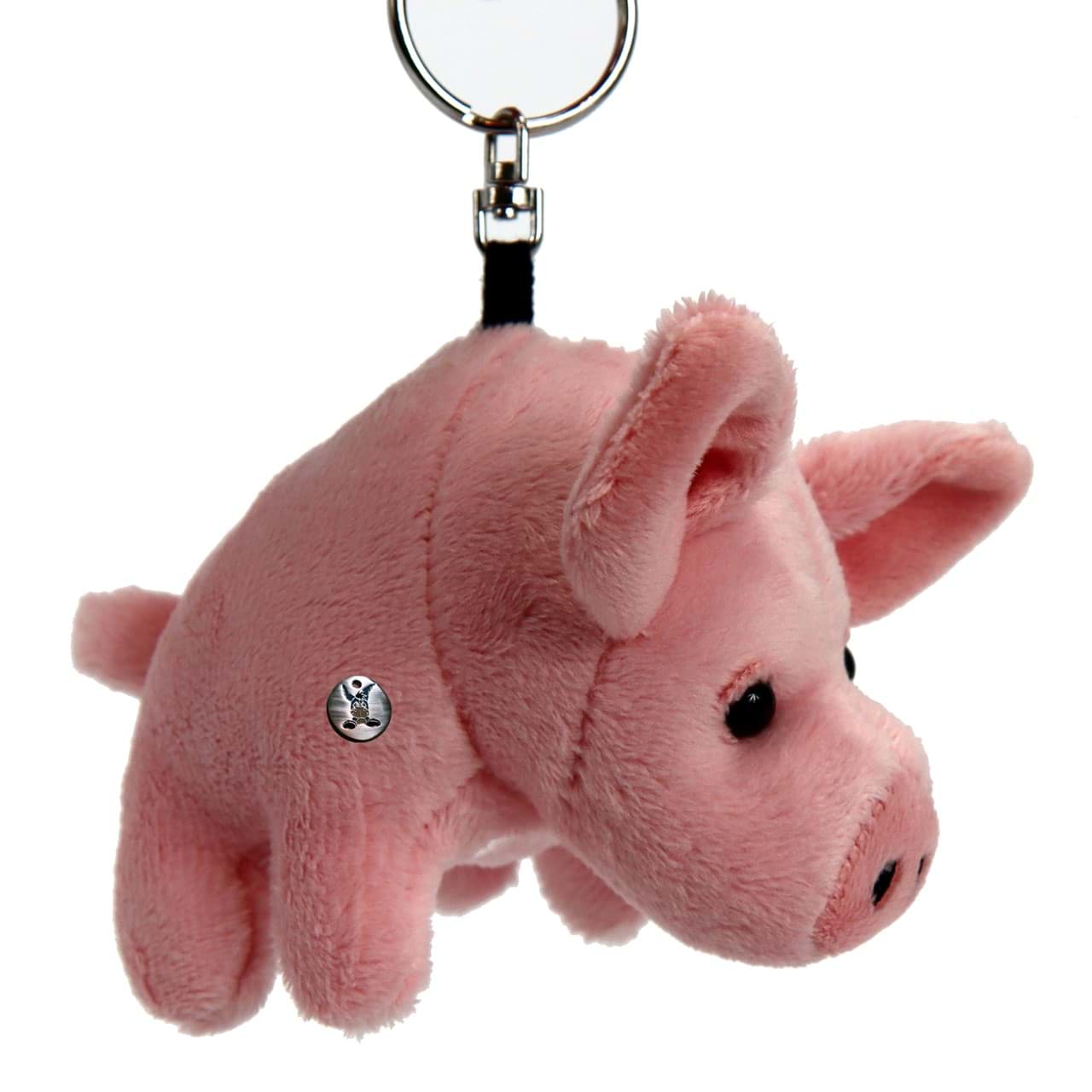 . Schwein Schlüsselanhänger Plüsch Glücksschwein  Glücksbringer Kuscheltier Anhänger DIGGY Spielzeug Geschenk