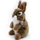 Bild von Hase KLOPFER Kaninchen Häschen braun sitzend Kuscheltier Plüschtier Plüschhäschen