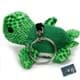 Bild von Schildkröte Schlüsselanhänger Kuscheltier Plüsch Anhänger grün ROMY 