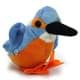 Bild von Eisvogel Kuscheltier Vogel blau orange Kuscheltier Plüschtier Wildvogel ALCEDO 