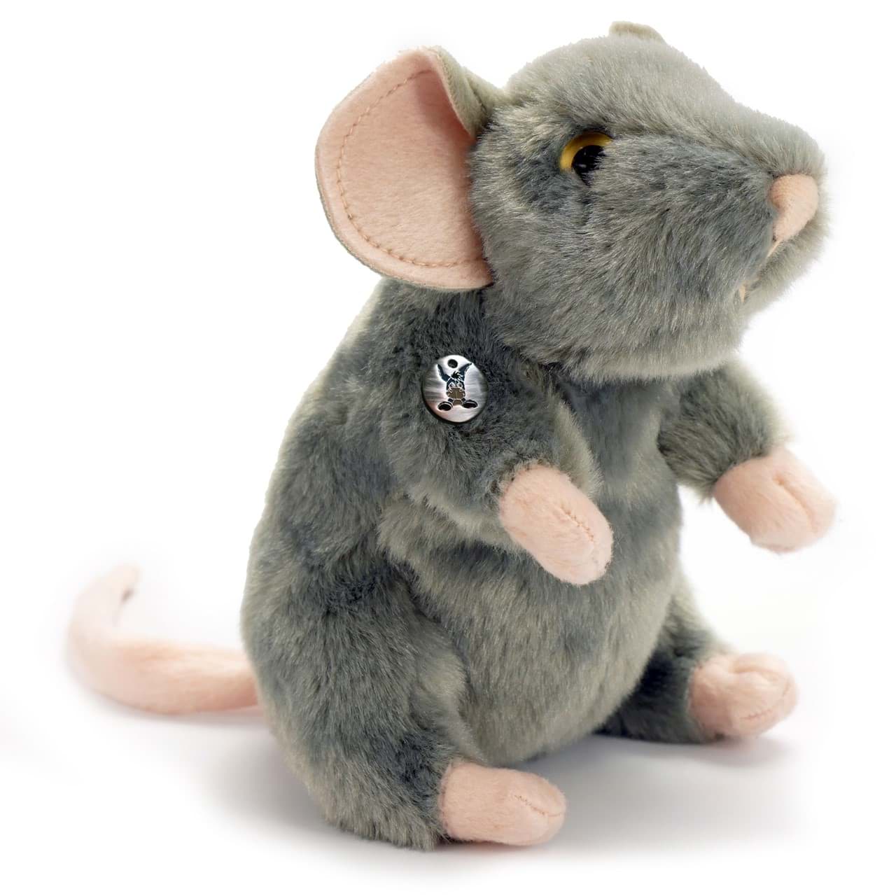 Maus Kuscheltier Ratte grau 25 cm Plüschtier MAUSI 