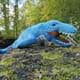 Bild von Dinosaurier Mosasaurus Kuscheltier blau 44 cm Plüsch Meeresechse MATABLUE