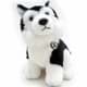 Bild von Husky Kuscheltier sitzend 15 cm schwarz-weiß - Hund KIRIMA
