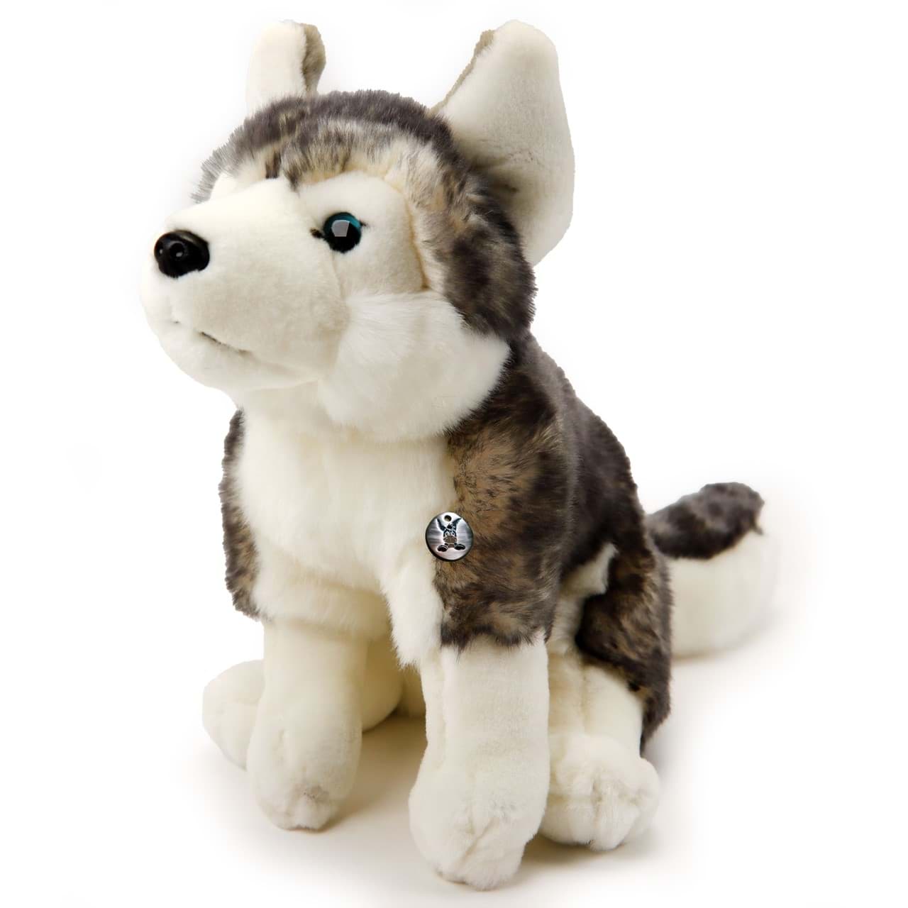 UniToys Schlüsselanhänger Hund „Husky“ Anhänger 10 cm 