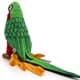Bild von Papagei PREMIUM rot grün Ara Plüschtier Vogel Dekotier RUBINA