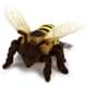 Bild von Biene PREMIUM Honigbiene Königin Insekten Plüschtier Dekotier CARNIA