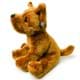 Bild von Staffordshire Terrier Kuscheltier Hund Staffbull braun Plüschtier Schnuffelhund MILA