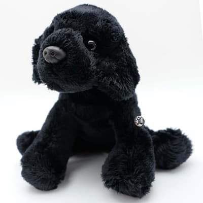 Bild von Labrador Kuscheltier Hund Retriever schwarz Plüschtier Schnuffelhund MARLEY
